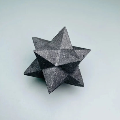 🌌 Merkaba en Shungite Naturelle – Protection Spirituelle & Énergie Sacrée.