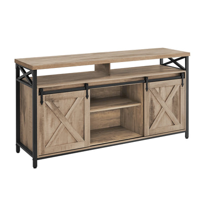 Meuble TV – Charme Rustique et Organisation Parfaite.