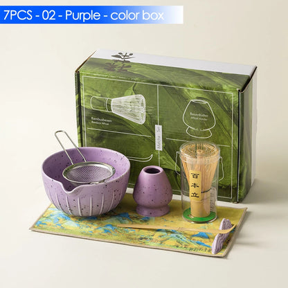🍵 Ensemble Traditionnel Matcha – Cérémonie du Thé Japonaise & Chinoise, 44 modèles différents.