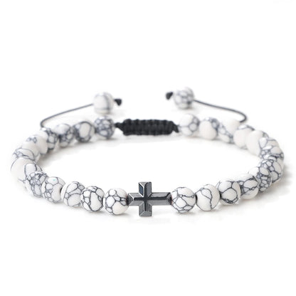 ✝️ Bracelet Croix de Jésus – Guérison, Foi et Élégance.
