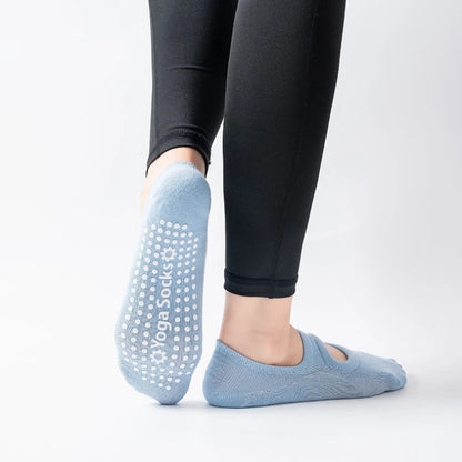 Chaussettes de yoga  pour femmes.