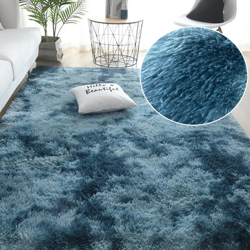 Tapis Ultra Doux en Peluche - Confort et Élégance pour Intérieurs Modernes.