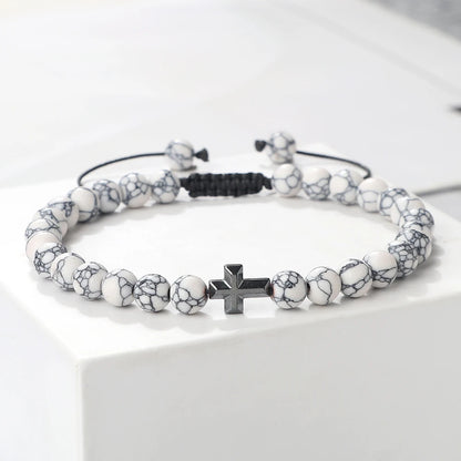 ✝️ Bracelet Croix de Jésus – Guérison, Foi et Élégance.
