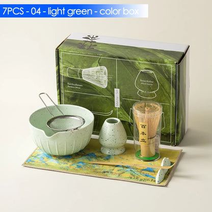 🍵 Ensemble Traditionnel Matcha – Cérémonie du Thé Japonaise & Chinoise, 44 modèles différents.
