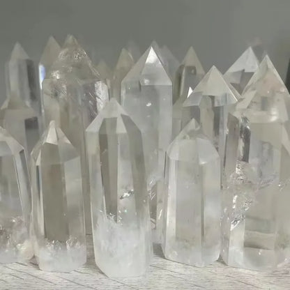 Cristal de Quartz Naturel du Brésil – Énergie Pure & Harmonie.