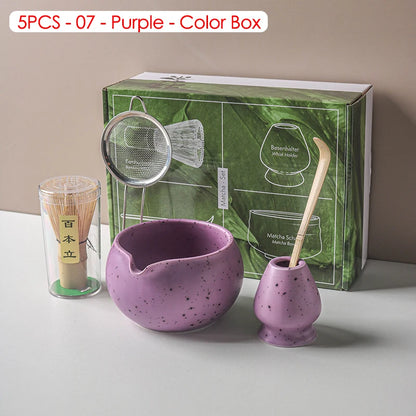 🍵 Ensemble Traditionnel Matcha – Cérémonie du Thé Japonaise & Chinoise, 44 modèles différents.