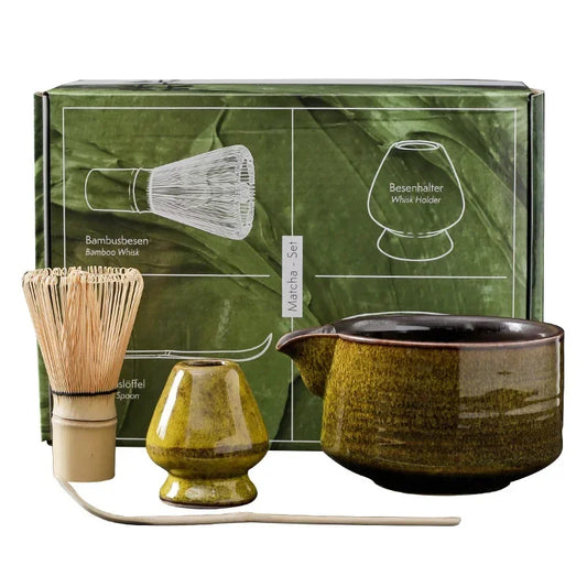 🍵 Ensemble Matcha Japonais – 4 ou 7 Pièces pour un Rituel Thé Authentique.